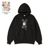  Áo Hoodie Adlv Rabbit Belly Màu Đen 