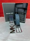  Thắt Lưng Nam Michael Kors Mens 4-in-1 Signature Canvas Belt Gift Set Box Màu Navy 