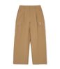 Quần túi Hộp MLB Women`S Varsity Cargo Pintuck Wide Pants BOSTON REDSOX 3FWPV0144-43BGD Màu Nâu
