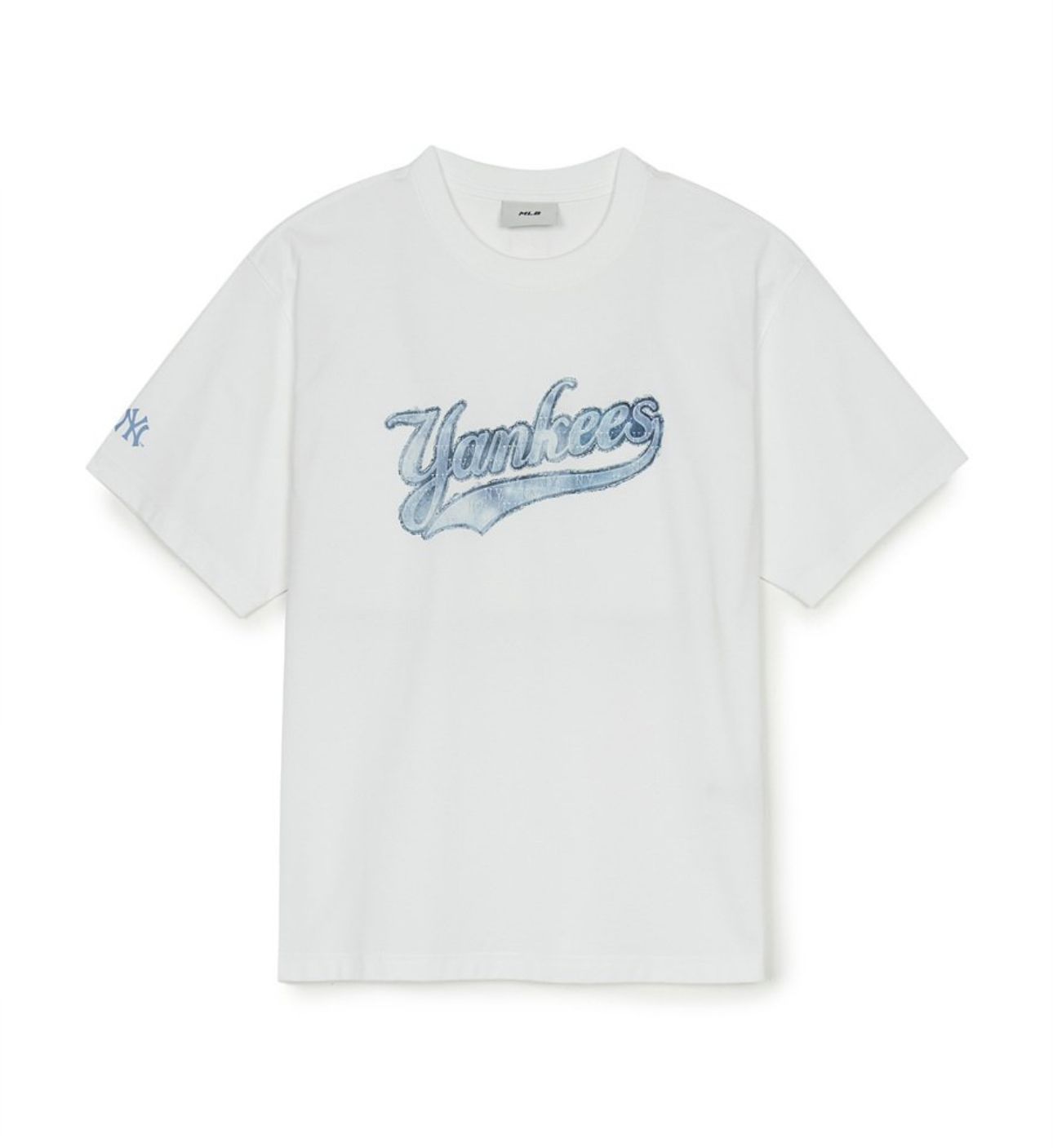 Áo Phông MLB Denimlike Big Lux Over Fit T Shirts NEW YORK