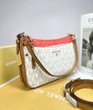 Túi Đeo Vai Michael Kors MK Jet Set Charm Colour Block Màu Trắng Phối Đỏ 