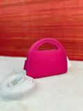  Túi Đeo Chéo Mini Coach Top Handle Card Case Màu Hồng CU319 