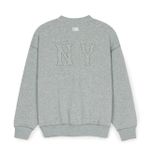  Áo Sweat MLB Basic Coopers Logo Mega Overfit Sweatshirts NEW YORK YANKEES 3AMTB0251-50MGS Màu Xám 