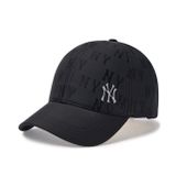  Mũ Lưỡi Trai MLB Classic MONOGRAM Jacquard Structured Ball Cap NEW YORK YANKEES Màu Trắng / Đen / Nâu 3ACPM034N 