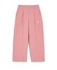 Quần Túi Hộp MLB Women`S Varsity Cargo Pintuck Wide Pants NEW YORK YANKEES 3FWPV0144-50PKM Màu Hồng
