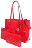  Túi Tote Michael Kors Mk Charlotte Large 3-in-1 Tote Crossbody Handbag Màu Đỏ 