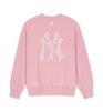 Áo Sweat MLB Classic MONOGRAM Big Lux Sweatshirts NEW YORK YANKEES 3AMTM0451-50PKM Màu Hồng