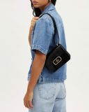  Túi Xách Coach Morgan Square Crossbody Màu Đen Da Sần 