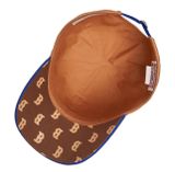  Mũ Lưỡi Trai MLB Monotive Structured Ball Cap Boston Red Sox 3ACPP023N-43SAS Màu Nâu Phom Cứng 