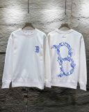  Áo Sweat MLB Public Argyle Big Logo Overfit Man to Man Màu Trắng Chữ B 3AMTM0631-43CRS 