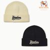 Mũ Len MLB Varsity Curlsive Mid Beanie NEW YORK YANKEES 3ABNVM146 Màu Trắng Kem / Đen