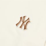  Áo Sweater MLB Basic Mega Logo Overfit Sweatshirts New York Yankees Màu Trắng Logo NY 3Amtb0224-50Crs 