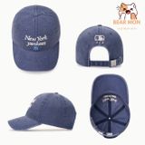  Mũ Lưỡi Trai MLB Varsity Lettering Washing Unstructured Ball Cap Boston Redsox New York Yankees Los Angeles Dodgers 3Acpvv04N 