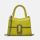  Túi xách Marc Jacobs THE ST. MARC MINI TOP HANDLE Màu Vàng Neon 2P3HSC004H01 