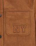  Áo Khoác Da MLB Womens Coopers Mid Suede Jacket(Single) New York Yankees 3FJPB0246-50CAD 