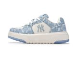  Giày Thể Thao MLB Chunky Liner Denim Monogram SL New York Yankees 3ASXS015N-50BLS Màu Xanh Nhạt 
