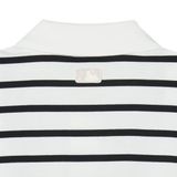  Áo Polo MLB cổ sọc Varsity New York Yankees ivory 3APQV0343-50IVS Màu Trắng 