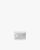  Ví Cầm Tay FIND KAPOOR Marty Card Wallet Crinkled - Silver Màu Bạc 