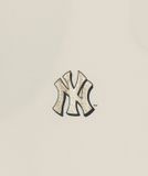  Áo Phông MLB New Year Snake Cartoon Graphic Over Fit T-Shirts New York Yankees 3Atsq0251-50C Màu Trắngrs 