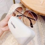  Kính Mát Calvin Klein Brown Gradient Pilot Unisex Sunglasses CK19314S 717 Màu Nâu 