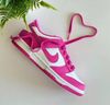  Giày Nike Dunk Low Gs Laser Fuchsia Fb9109-102 Màu Hồng 