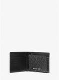  Ví Nam Michael Kors Men Cooper Billfold with Passcase Màu Đen Logo 