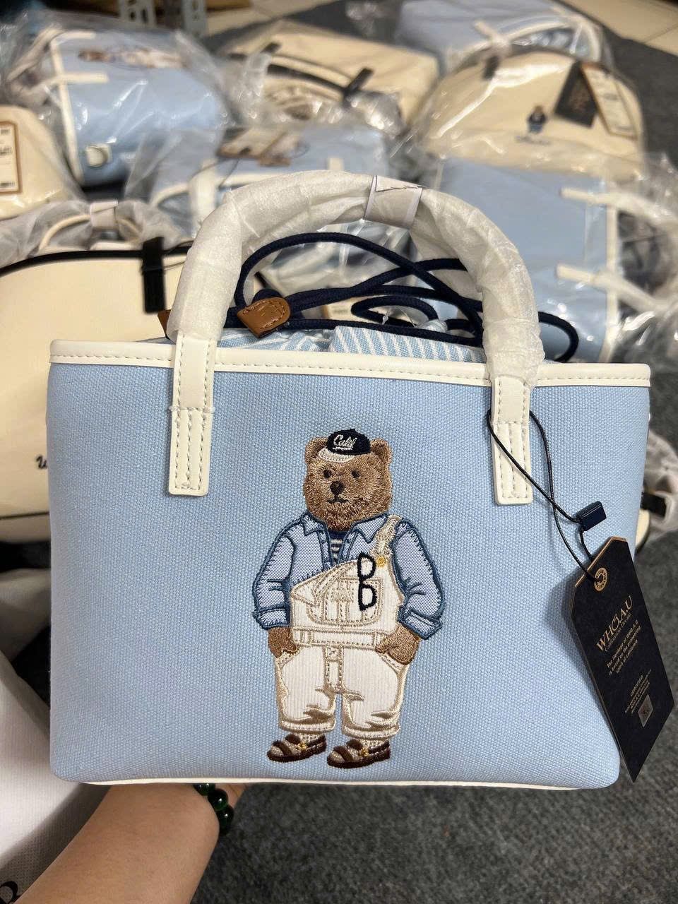 トートバッグ \"WHO.A.U\" Steve Canvas Tote Bag  WHBGF2212A WHO.A.U - Steve Canvas Tote Bag_WHBGF2212A