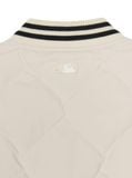  Áo Khoác Bomber MLB Varsity Diamond Quilting Rib Lightweight Short Padding 3ADJV0646-50CRD 