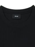  Áo Phông MLB Denimlike MONOGRAM Big Lux Over Fit T Shirts NEW YORK YANKEES 3ATSM0953-50BKS 