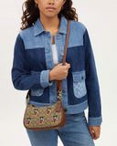  Túi Đeo Vai Coach Disney X Coach Teri Shoulder Bag In Signature Jacquard With Mickey Mouse Print CM196 