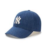  Mũ Lưỡi Trai MLB Denim New Structured Ball Cap NEW YORK YANKEES 3ACPD015N-50INS Màu Xanh 