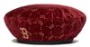  Mũ Nồi MLB Diamond Monogram Velvet Beret Boston Red Sox 3ACBVG016-43WIS 