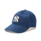  Mũ Lưỡi Trai MLB Denim New Structured Ball Cap NEW YORK YANKEES 3ACPD015N-50INS Màu Xanh 
