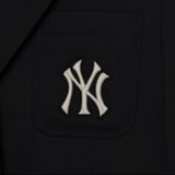  Áo Khoác Vest MLB Women's Basic Medium Logo Blazer Jacket NY Màu Đen Size M 3FJKB0231-50bks 
