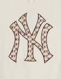  Áo Sweater MLB Classic MONOGRAM Big Lux Sweatshirts NEW YORK YANKEES 3AMTM0451 