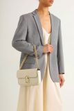  Túi Đeo Vai Marc Jacobs Shoulder Bag In White Leather Màu Trắng Kem 