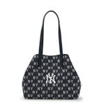  Túi Tote MLB Classic MONOGRAM Jacquard Shopper Bag NEW YORK YANKEES 3AORM015N-50BKS Màu Đen 