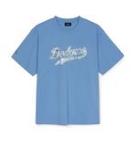  Áo Phông MLB Denimlike Big Lux Over Fit T Shirts LOS ANGELES DODGERS Màu Xanh  3ATSM1453-07SBD 