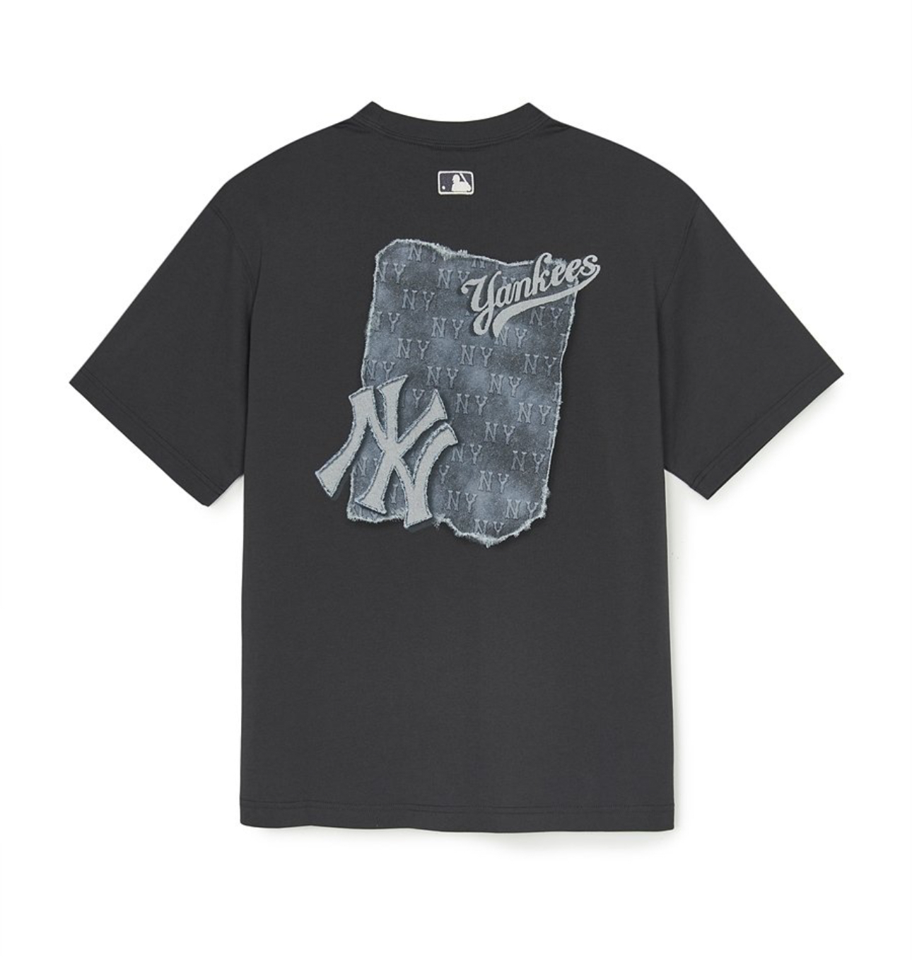 MLB■Denim Like Pocket Over T-shirt★送料込 Áo thun MLB - MLB LIKE BACK LOGO OVERFIT SHORT SLEEVE T