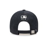  Mũ Lưỡi Trai MLB Denim New Structured Ball Cap Cleveland Guardians 3ACPD015N-45CGS Màu Đen Phom Cứng 
