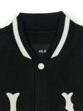  Áo Khoác Bomber MLB Our shoulder color Coopers Varsity Jacket New York Yankees 3AJPV1546-50NYL Màu Đen 