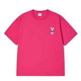  Áo Phông ADLV Mugshot Alien Short Sleeve T-Shirt Màu Hồng 