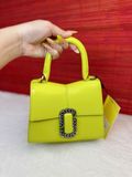  Túi xách Marc Jacobs THE ST. MARC MINI TOP HANDLE Màu Vàng Neon 2P3HSC004H01 
