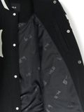  Áo Khoác Bomber MLB Our shoulder color Coopers Varsity Jacket New York Yankees 3AJPV1546-50NYL Màu Đen 