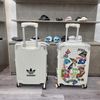  Vali ADIDAS Sticker 83 Màu Trắng Size 22 Xách Tay Cabin 