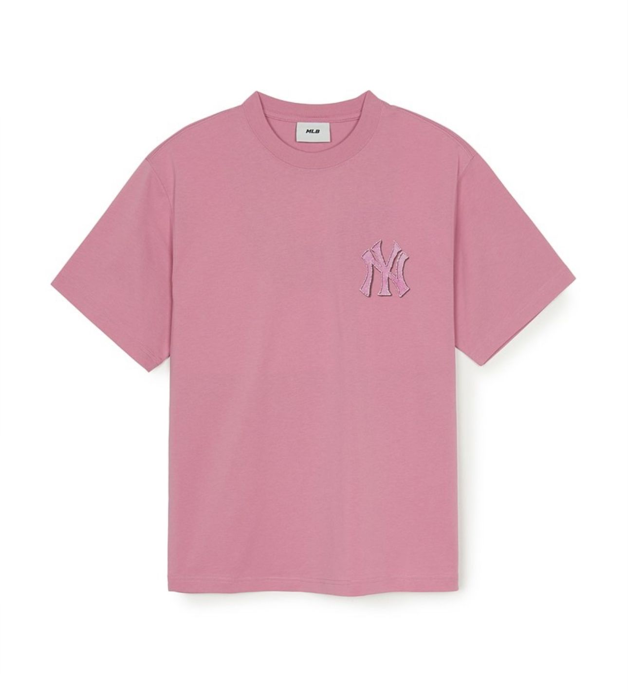 [MLB] Denim Like Pocket Overfit T-Shirt ★すぐ品切れ★ Áo Phông MLB Denimlike Monotive Over Fit T Shirts NEW YORK
