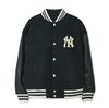 Áo Bomber MLB Wool Basic Varsity Jacket New York Yankees 3AJPV0634-50BKL Màu Đen
