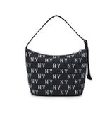  Túi Đeo Vai MLB Classic MONOGRAM Jacquard Hobo Bag NEW YORK YANKEES  3ABQM015N-50BKS Màu Đen 