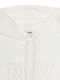  Áo Hoodie MLB Basic Coopers Logo Overfit Hoodie NEW YORK YANKEES 3AHDB0451-50CRS Màu Trắng 