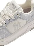  Giày Thể Thao MLB Chunky Liner Denim Monogram SL New York Yankees 3ASXS015N-50GRS Màu Trắng Xám 